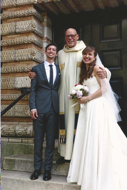 After their wedding, 2015