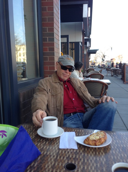 Autumn morning coffee